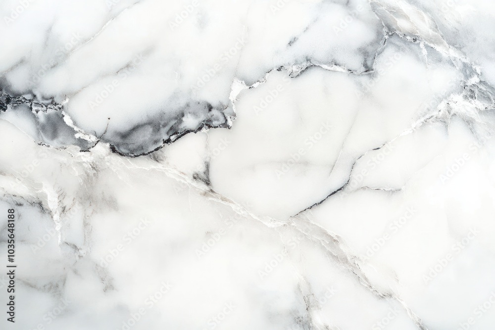 Detailed close-up of marble stone surface featuring soft streaks of white and light gray tones, capturing a modern and clean texture for design purposes Detailed close-up of marble stone surface featuring soft streaks of white and light gray tones, capturing a modern and clean texture for design purposes