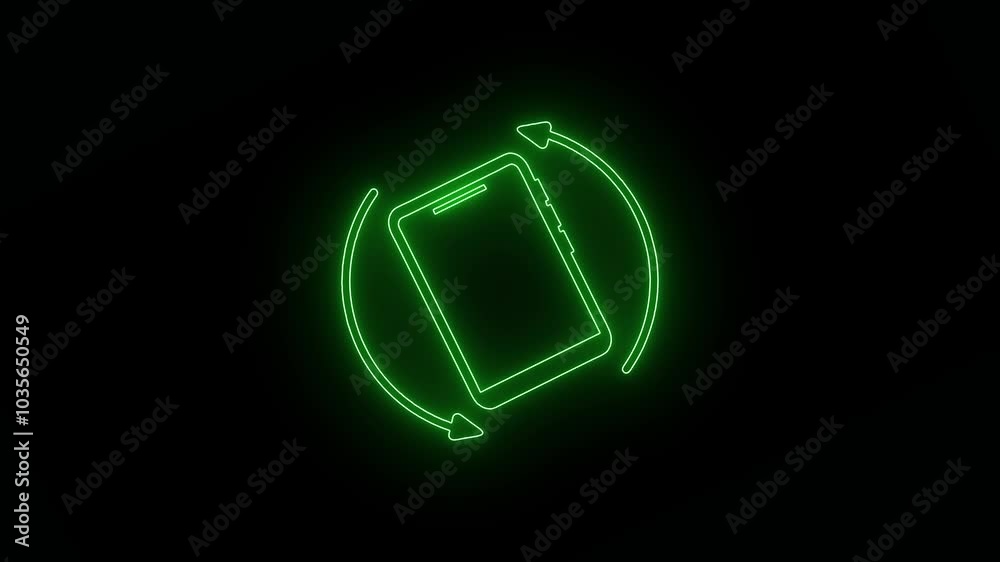 Please Rotate Your Phone to Landscape 90 Rotation for Better Experience. Outline Icon Animation on white Background for Social Media. Please Rotate Your Phone to Landscape 90 Rotation for Better Experience. Outline Icon Animation on white Background for Social Media.