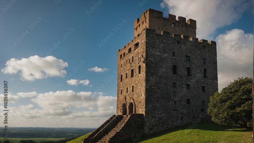 An ancient archer tower steeped in legend An ancient archer tower steeped in legend