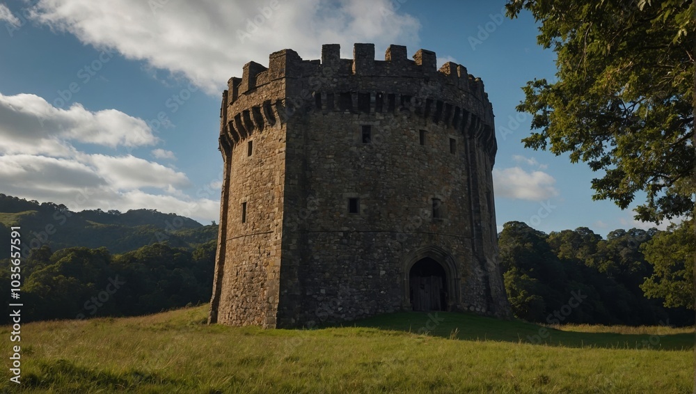 An ancient archer tower with a storied past An ancient archer tower with a storied past