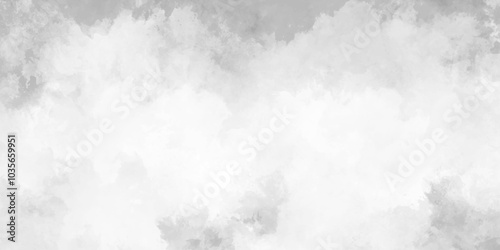 Abstract background with grunge white, gray smoke and cloud texture. gray smoke and fog design texture overlays. hand painted vector on watercolor texture. white cloud paper texture and watercolor.