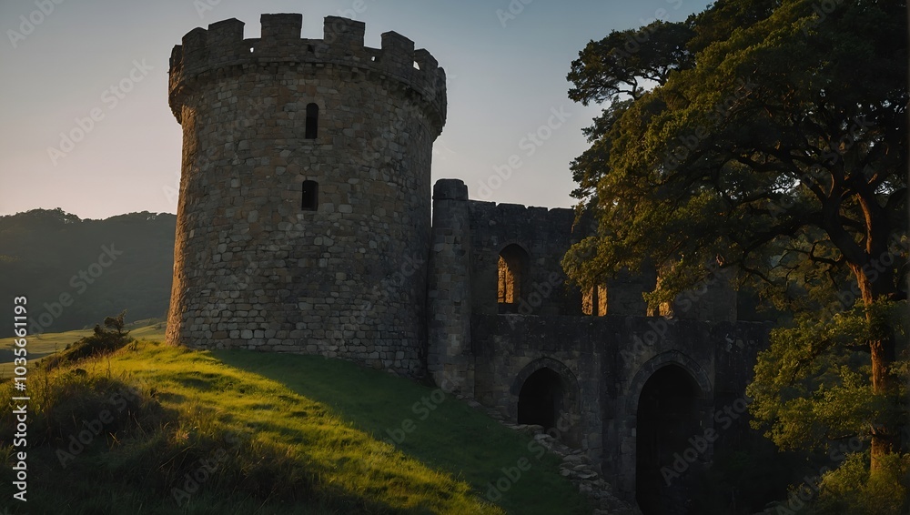 An archer tower with a breathtaking panoramic view An archer tower with a breathtaking panoramic view