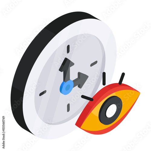 Perfect design icon of time monitoring