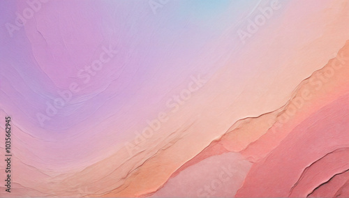 Image of a surface with old paint in pastel colors