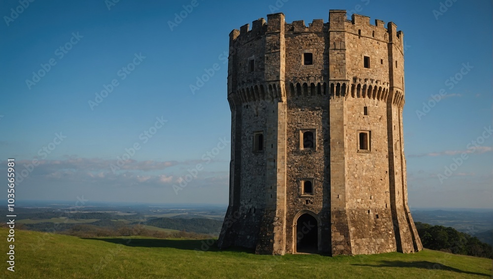 An elegant archer tower with stunning architecture delights all An elegant archer tower with stunning architecture delights all