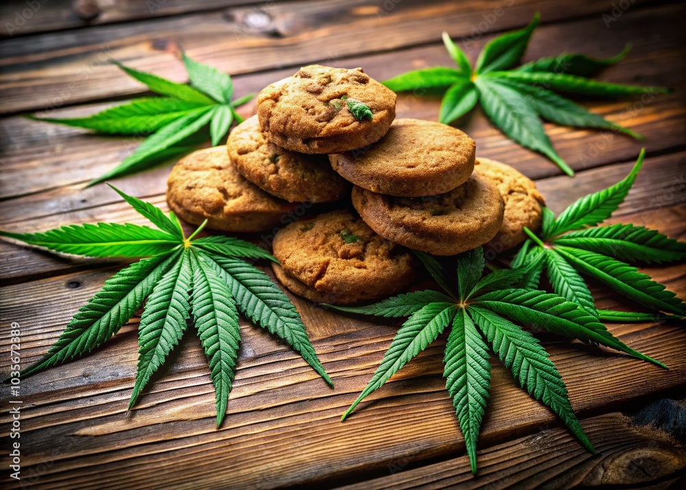 Cookies Enhanced with Hemp: A Double Exposure Culinary Journey with Cannabis for Wellness and Enjoyment Cookies Enhanced with Hemp: A Double Exposure Culinary Journey with Cannabis for Wellness and Enjoyment