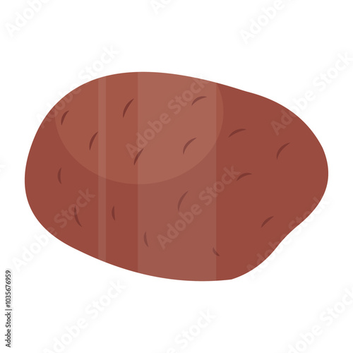 Premium download icon of potato 

