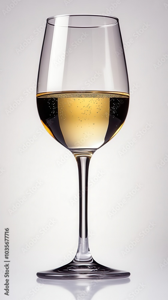 a pristine glass of white wine or champagne raised in a toast sparkling against a soft white background symbolizing celebration and joy in elegant simplicity a pristine glass of white wine or champagne raised in a toast sparkling against a soft white background symbolizing celebration and joy in elegant simplicity