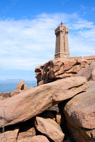 Lighthouse of Ploumanac'h a...