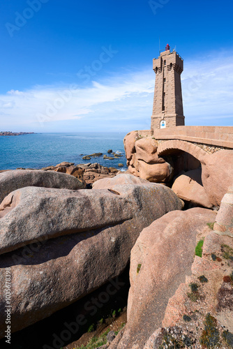 Lighthouse of Ploumanac'h a...