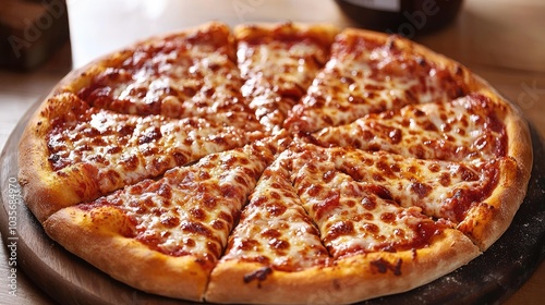 Wallpaper Mural pizza on the table close-up. selective focus Torontodigital.ca