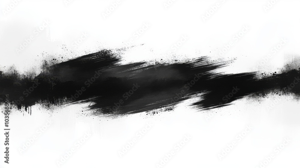 A black grainy texture isolated on a white background. Black and white distress textures. Abstract dust texture. Distressed texture background with black and white colors.