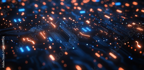 Wallpaper Mural Concepts for digital innovation illustrated with futuristic blue digital visions, perspectives, and technologies. Torontodigital.ca