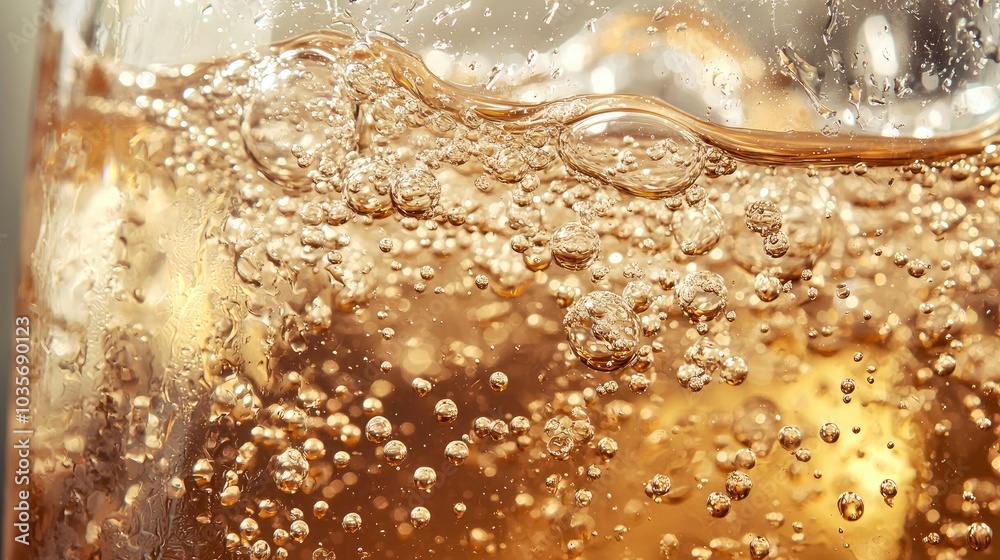 foam in a glass close-up. selective focus foam in a glass close-up. selective focus