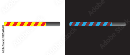 Loading icon set. Load circular. Loader buffer sign