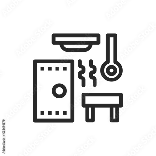 Spa and sauna elements
