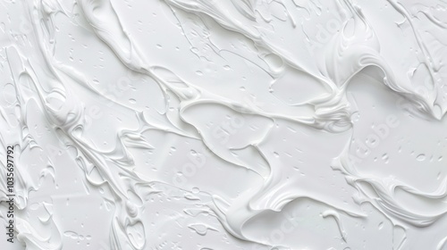 Abstract White Paint Texture