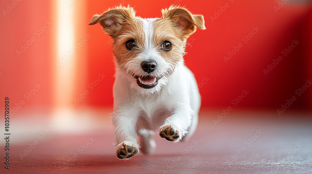 © Anatoli - Puppy running towards owner © Anatoli - Puppy running towards owner