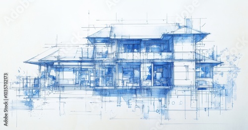 House Sketch. photo