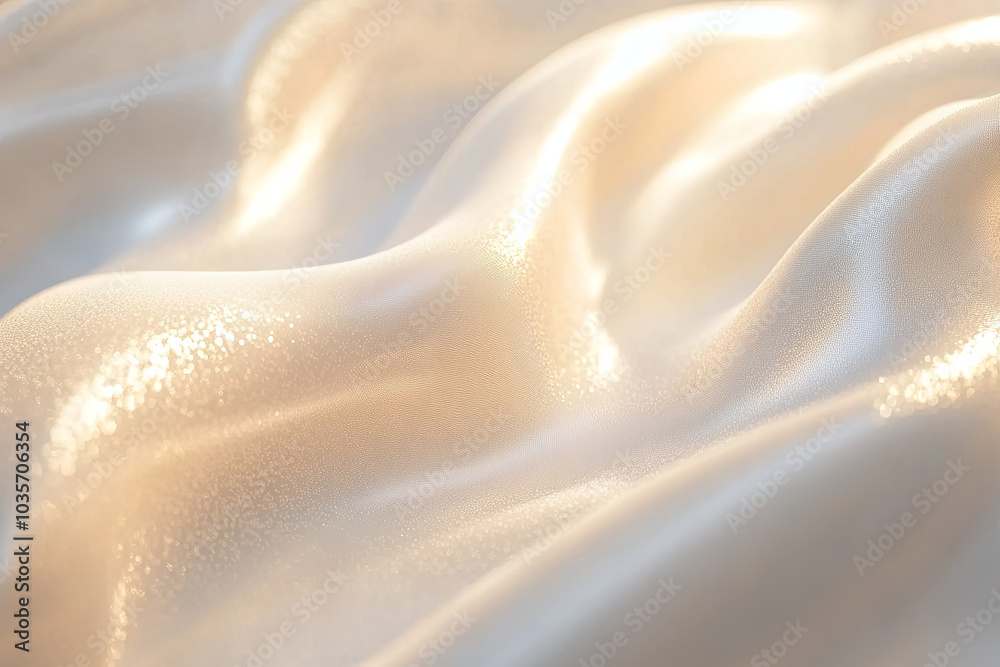 Waves of light flowing smoothly, representing harmony in life and health Waves of light flowing smoothly, representing harmony in life and health