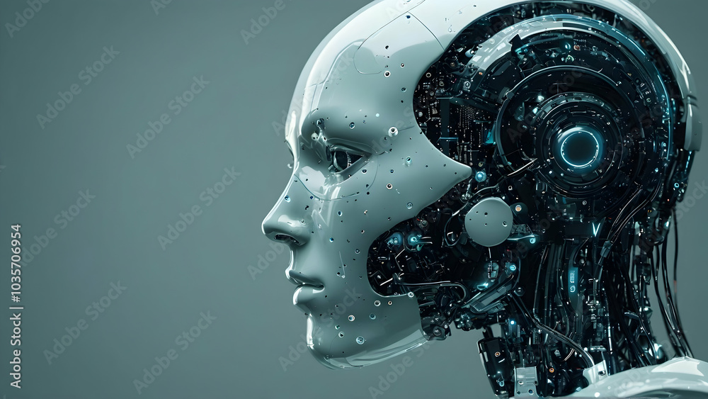Artificial intelligence and future concept Artificial intelligence and future concept
