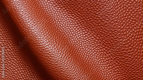 Luxe leather texture with natural grains and supple silhouette embracing photo