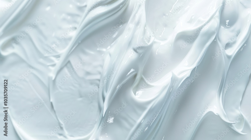 Abstract Whipped Cream Texture Abstract Whipped Cream Texture