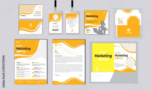 Corporates stationary design 