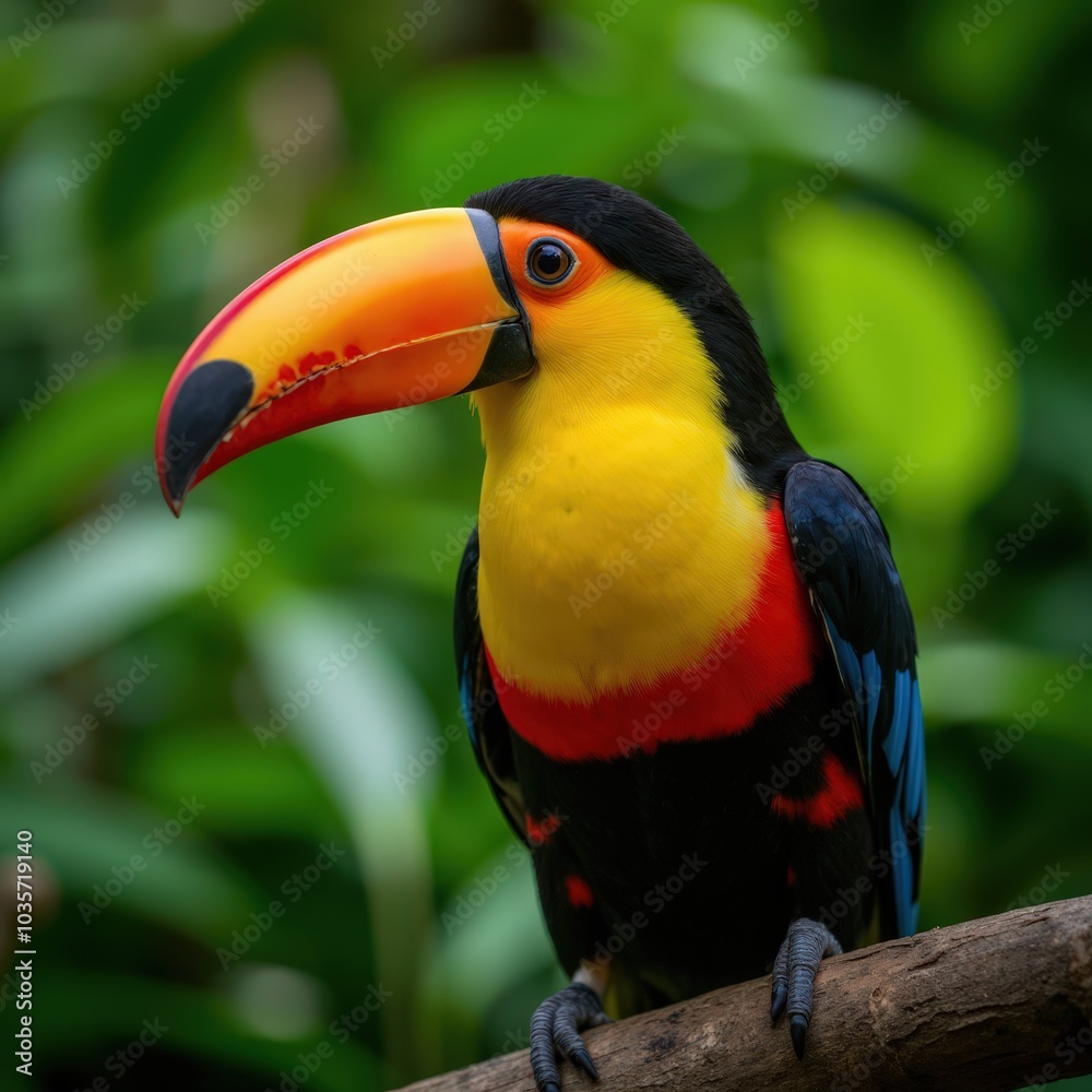 Fototapeta premium toucan in the jungle