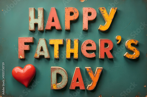 creative abstract, banner or poster for father's day with beautiful and creative design