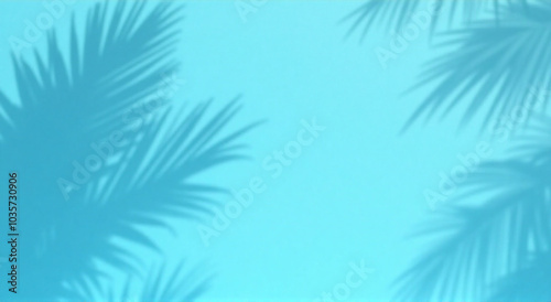 palm leaves background