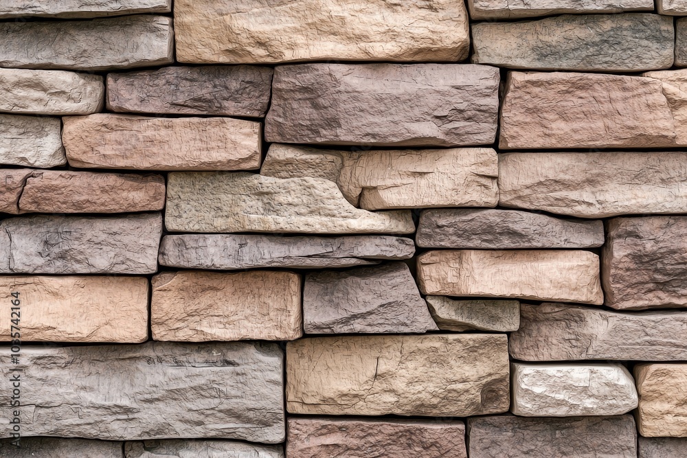 A close-up view of a textured stone wall, featuring various sizes and colors of stacked stones for a rustic appearance. A close-up view of a textured stone wall, featuring various sizes and colors of stacked stones for a rustic appearance.