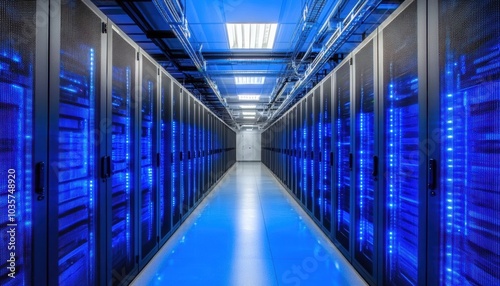 Server Room Data Center.