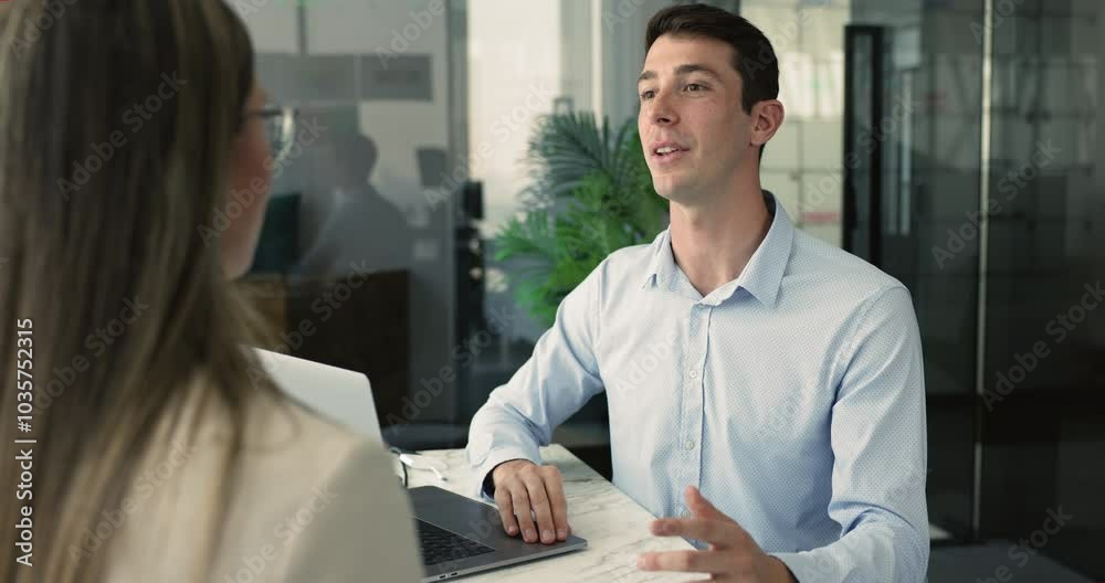 HR manager congratulating female applicant with successful hiring, met in company office, shaking hands, finish formal renegotiations event or staffing process. Boss and client establish commitment HR manager congratulating female applicant with successful hiring, met in company office, shaking hands, finish formal renegotiations event or staffing process. Boss and client establish commitment