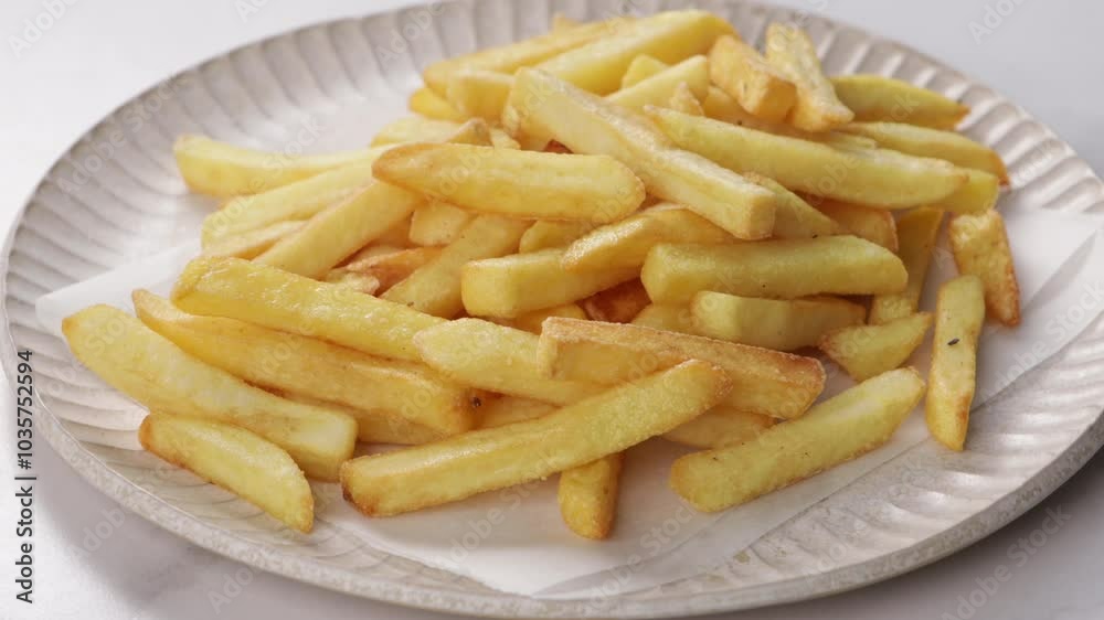 close up french fries potatoes zoom on plate food light surface close up french fries potatoes zoom on plate food light surface