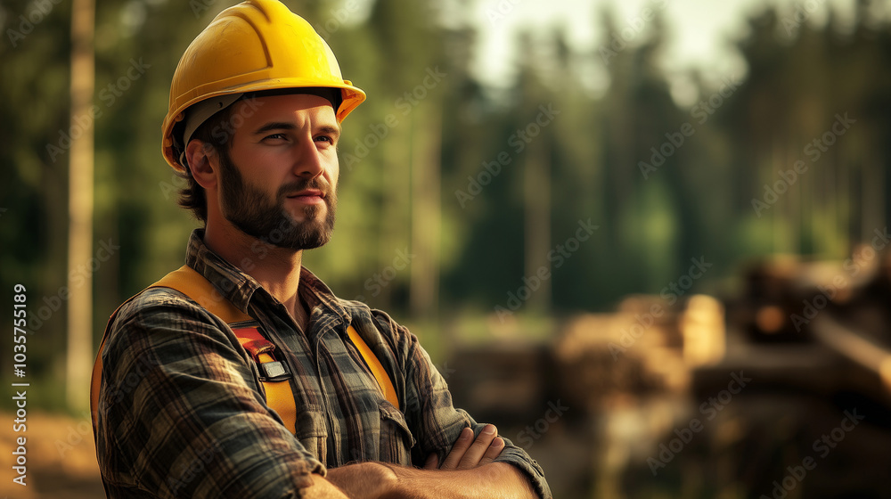 Obraz premium Work in Poland as a helper constructor