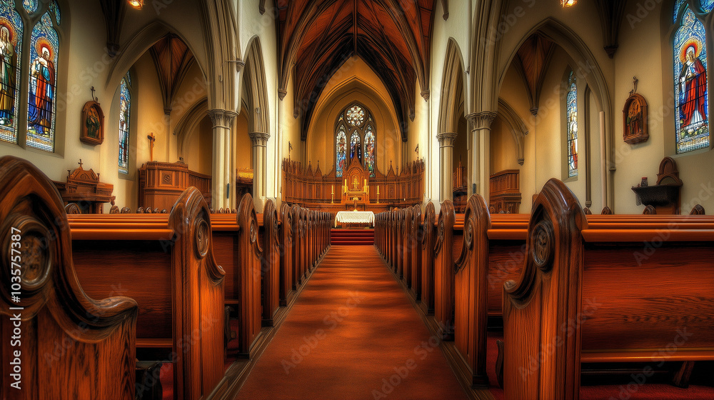 Fototapeta premium Christmas-Themed Travel Background with Festive Winter Streets and Christmas Markets