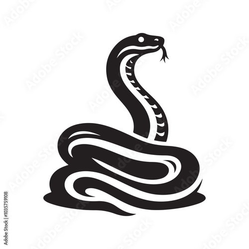 Stunning Boa Constrictor Silhouette Vectors for Graphic Design