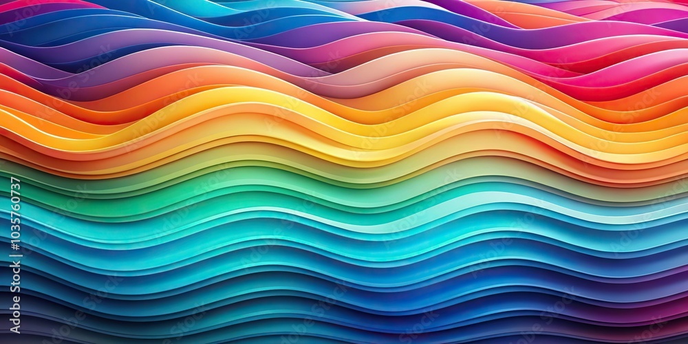 Abstract waves of gradient colors background wall paper colorful backdrop Abstract waves of gradient colors background wall paper colorful backdrop