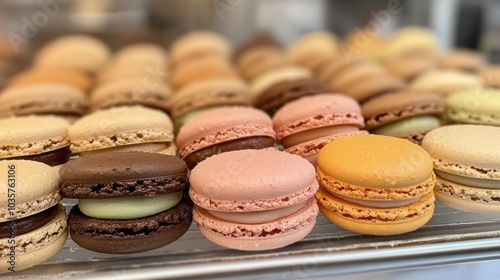 Macarons Display.