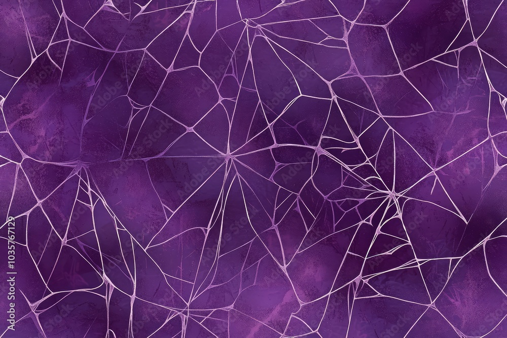 Abstract Spider Webs. AI generated illustration.