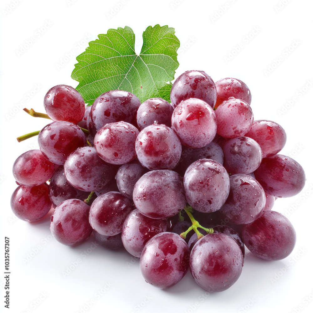 Fresh grapes with soft lighting create vibrant and appealing display Fresh grapes with soft lighting create vibrant and appealing display