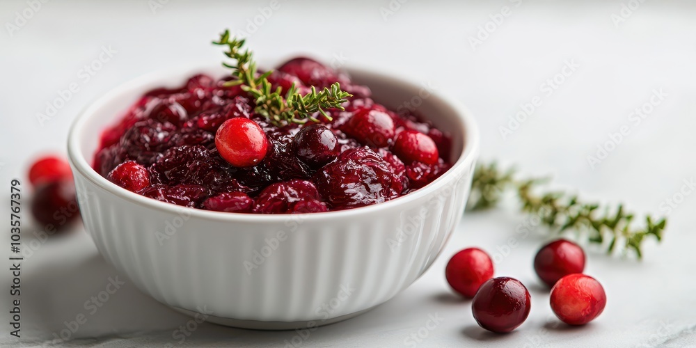 Indulge in a Bowl of Gourmet Cranberry A Perfect Blend of Flavor and Festivity for Your Holiday Gatherings