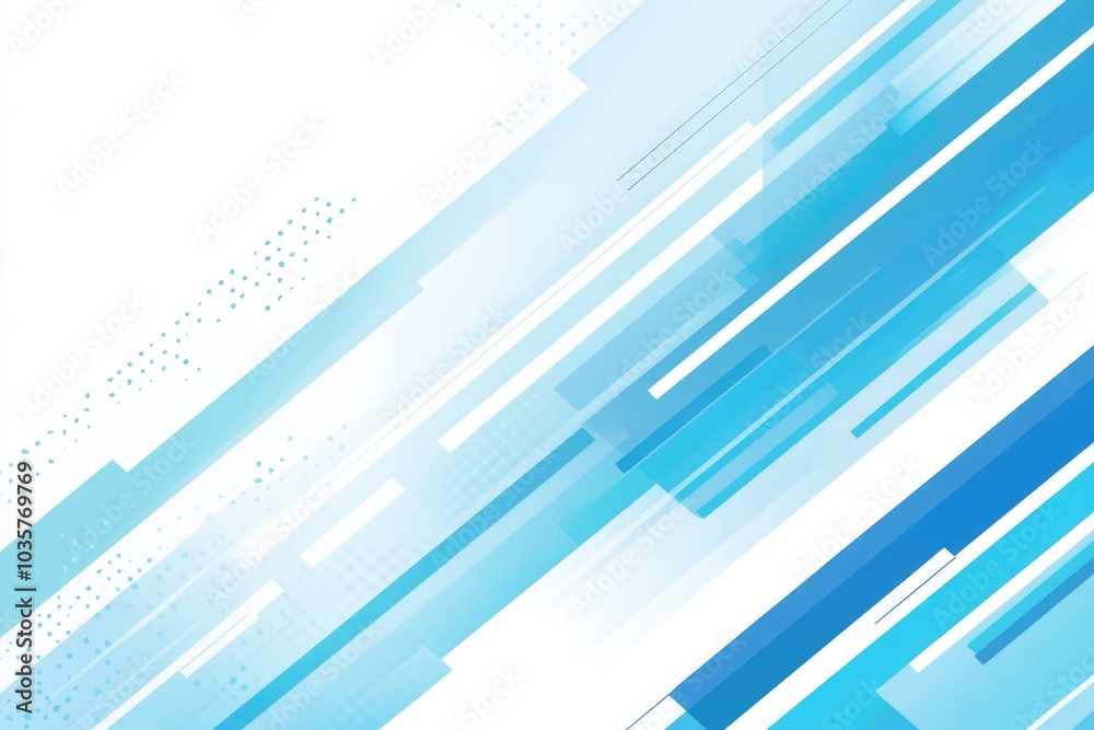 Blue and White Geometric Background. AI generated illustration. Blue and White Geometric Background. AI generated illustration.