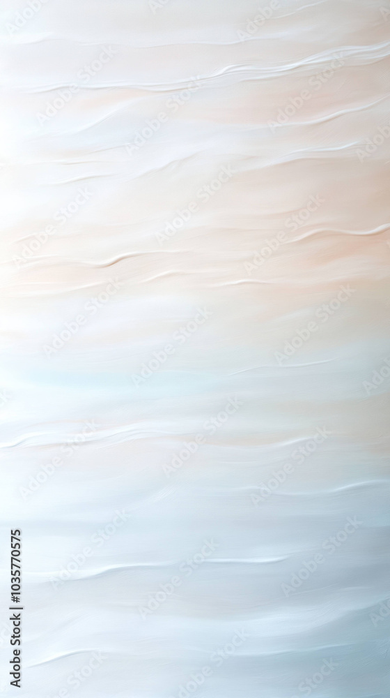 Obraz premium serene and calming muted pastel background texture with soft waves, perfect for creating tranquil atmosphere in any design project