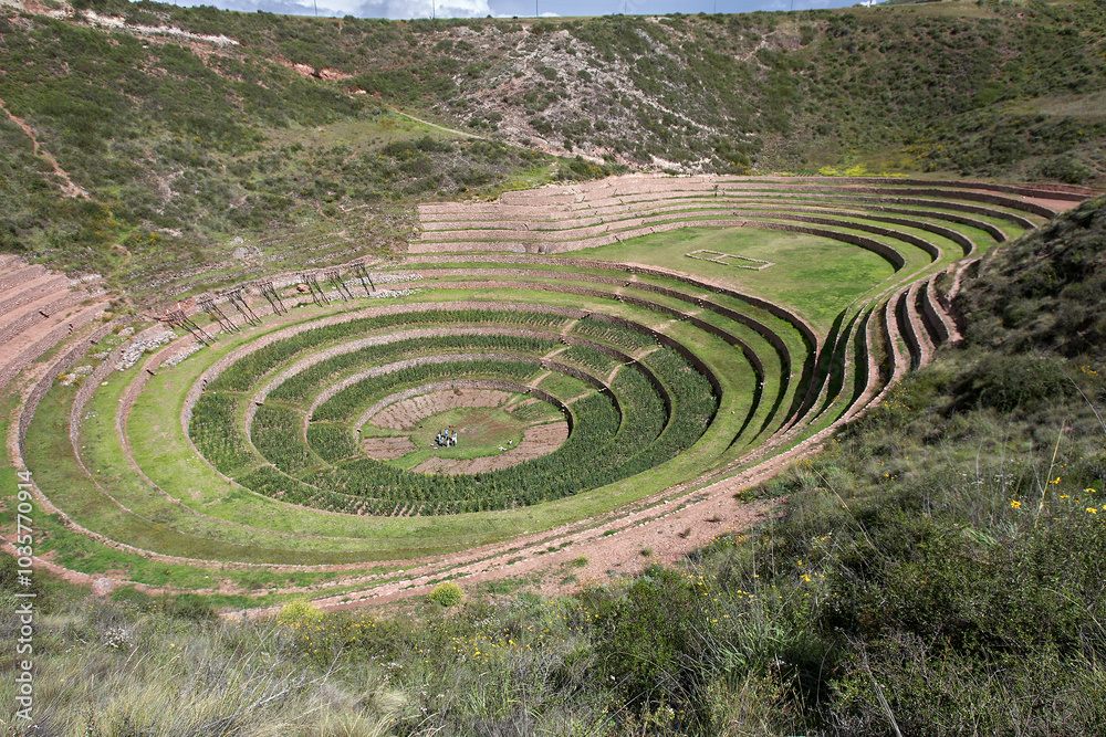 The Moray Andenes are a fascinating set of ancient Incan agricultural terraces located in the Sacred Valley of Peru, near the town of Maras. These terraces are renowned for their unique design The Moray Andenes are a fascinating set of ancient Incan agricultural terraces located in the Sacred Valley of Peru, near the town of Maras. These terraces are renowned for their unique design
