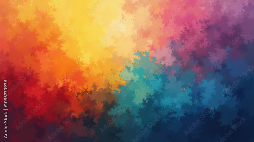 Fototapeta premium Vibrant Multi-Color Abstract Background with Bold and Dynamic Texture for Creative Design, Wall Art, and Digital Projects