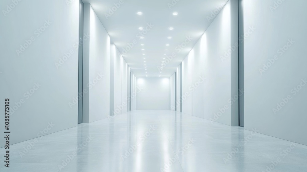 White Corridor. White Corridor.