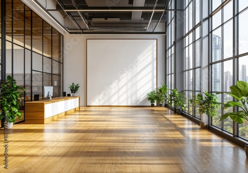 Modern Office Interior.