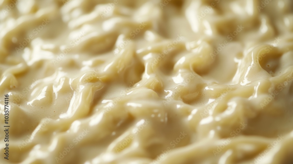 Creamy Pasta Closeup. Creamy Pasta Closeup.